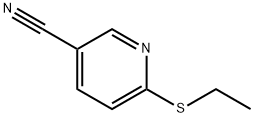 6-(Ethylthio)-3-pyridinecarbonitrile Structure