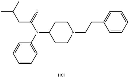 Isovaleryl fentanyl (hydrochloride) Structure