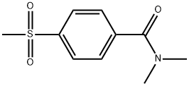 N,N-Dimethyl-4-(methylsulfonyl)benzamide Structure