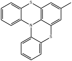 7-methylbenzo[5,6][1,4]thiazino[2,3,4-kl]phenothiazine Structure