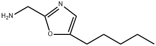 (5-Pentyloxazol-2-yl)methanamine Structure