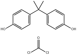 Carbonic dichloride, polymer with 4,4-(1-methylethylidene)bisphenol Structure