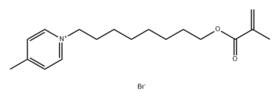 4-methyl-1-[8-[(2-methyl-1-oxo-2-propen-1-yl)oxy]octyl]- 구조식 이미지