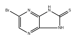 5-Bromo-1H-imidazo[4,5-b]pyrazine-2(3H)-thione Structure
