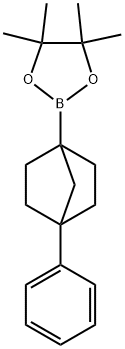 4,4,5,5-Tetramethyl-2-(4-phenylbicyclo[2.2.1]heptan-1-yl)-1,3,2-dioxaborolane Structure