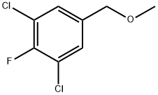 Benzene, 1,3-dichloro-2-fluoro-5-(methoxymethyl)- Structure