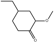 4-ethyl-2-methoxycyclohexan-1-one 구조식 이미지