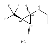 rac-(1R,5R,6S)-6-(trifluoromethyl)-2-azabicyclo[3.1
.0]hexane hydrochloride 구조식 이미지