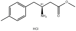 methyl
(3S)-3-amino-4-(4-methylphenyl)butanoate
hydrochloride Structure