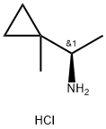 (1R)-1-(1-methylcyclopropyl)ethan-1-amine
hydrochloride Structure