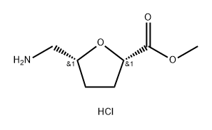 rac-methyl
(2R,5S)-5-(aminomethyl)oxolane-2-carboxylate
hydrochloride Structure