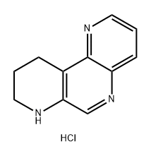 7H,8H,9H,10H-pyrido[2,3-c]1,5-naphthyridine
hydrochloride 구조식 이미지