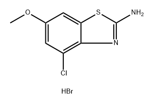 4-chloro-6-methoxy-1,3-benzothiazol-2-amine
hydrobromide Structure