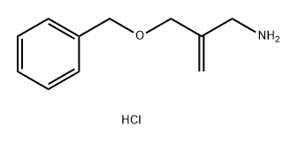 ({[2-(aminomethyl)prop-2-en-1-yl]oxy}methyl)benz
ene hydrochloride Structure