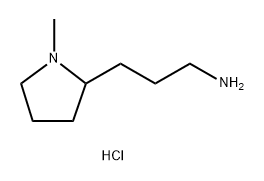 3-(1-methylpyrrolidin-2-yl)propan-1-amine
dihydrochloride Structure