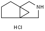 3-azatricyclo[3.3.1.0,1,5]nonane hydrochloride Structure