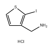 1-(2-iodothiophen-3-yl)methanamine
hydrochloride Structure