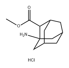 methyl 1-aminoadamantane-2-carboxylate
hydrochloride Structure