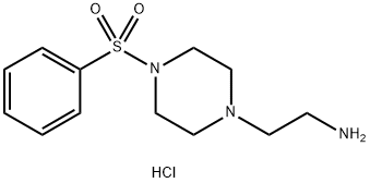 2-[4-(benzenesulfonyl)piperazin-1-yl]ethan-1-amin
e dihydrochloride Structure