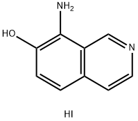 8-aminoisoquinolin-7-ol hydroiodide Structure