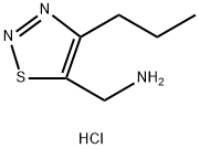 1-(4-propyl-1,2,3-thiadiazol-5-yl)methanamine
hydrochloride Structure