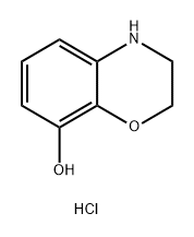 3,4-dihydro-2H-1,4-benzoxazin-8-ol hydrochloride Structure