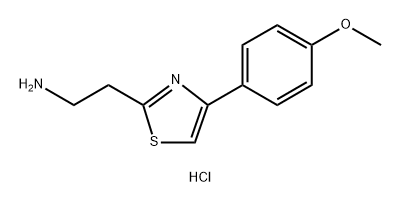 2-[4-(4-methoxyphenyl)-1,3-thiazol-2-yl]ethan-1-a
mine dihydrochloride Structure