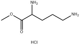 methyl 2,5-diaminopentanoate hydrochloride Structure