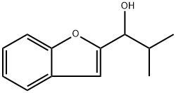 1-(benzofuran-2-yl)-2-methylpropan-1-ol Structure