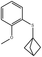 bicyclo[1.1.1]pentan-1-yl(2-methoxyphenyl)sulfane Structure