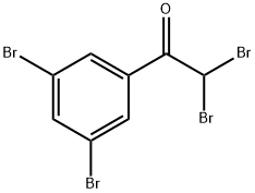 2,2-Dibromo-1-(3,5-dibromophenyl)ethanone Structure