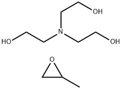 Ethanol, 2,2,2-nitrilotris-, polymer with methyloxirane Structure