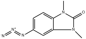 5-azido-1,3-dimethyl-2,3-dihydro-1H-1,3-benzodiazol-2-one Structure