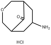 7-amino-3-oxabicyclo[3.3.1]nonan-9-one hydrochloride Structure