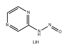 lithium(1+) (E)-(pyrazin-2-yl)diazenolate Structure