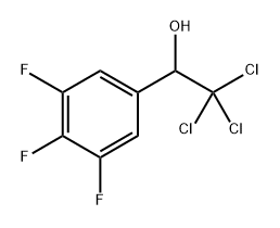 2,2,2-Trichloro-1-(3,4,5-trifluorophenyl)ethanol Structure