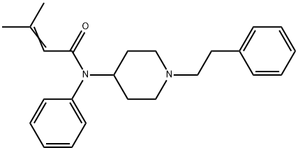 Senecioylfentanyl Structure