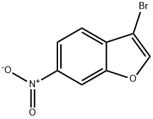 3-Bromo-6-nitrobenzofuran Structure