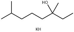 Potassium 3,7-dimethyl-3-octanoxide Structure