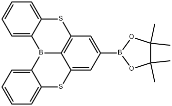 2-(5,9-dithia-13b-boranaphtho[3,2,1-de]anthracen-7-yl)-4,4,5,5-tetramethyl-1,3,2-dioxaborolane Structure