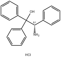 (S)-2-Amino-1,1,2-triphenylethanol hydrochloride Structure