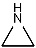 Aziridine, homopolymer, hydrochloride Structure