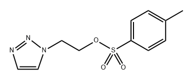 1H-1,2,3-Triazole-1-ethanol, 1-(4-methylbenzenesulfonate) Structure