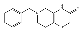 6-Benzyl-5,6,7,8-tetrahydro-2H-pyrido[4,3-b][1,4]oxazin-3(4H)-one Structure