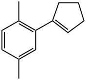 2-(cyclopent-1-en-1-yl)-1,4-dimethylbenzene Structure