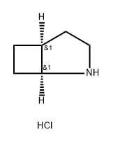 rac-(1R,5R)-2-azabicyclo[3.2.0]heptane hydrochloride, cis Structure