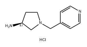 (3S)-1-[(pyridin-4-yl)methyl]pyrrolidin-3-amine dihydrochloride Structure