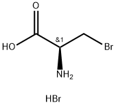 (2S)-2-amino-3-bromopropanoic acid hydrobromide Structure