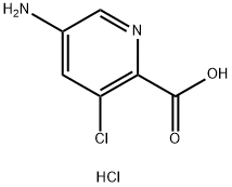 5-amino-3-chloropyridine-2-carboxylic acid hydrochloride Structure
