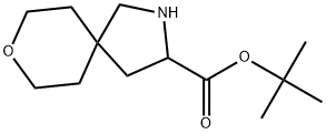 1,1-Dimethylethyl 8-oxa-2-azaspiro[4.5]decane-3-carboxylate Structure